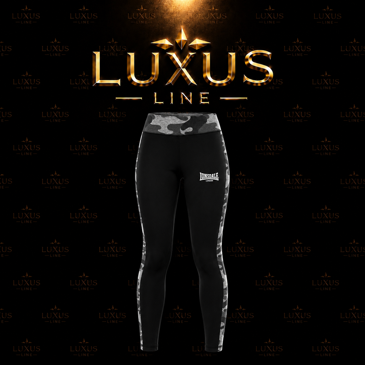 Lonsdale London Damen Leggins - Camo