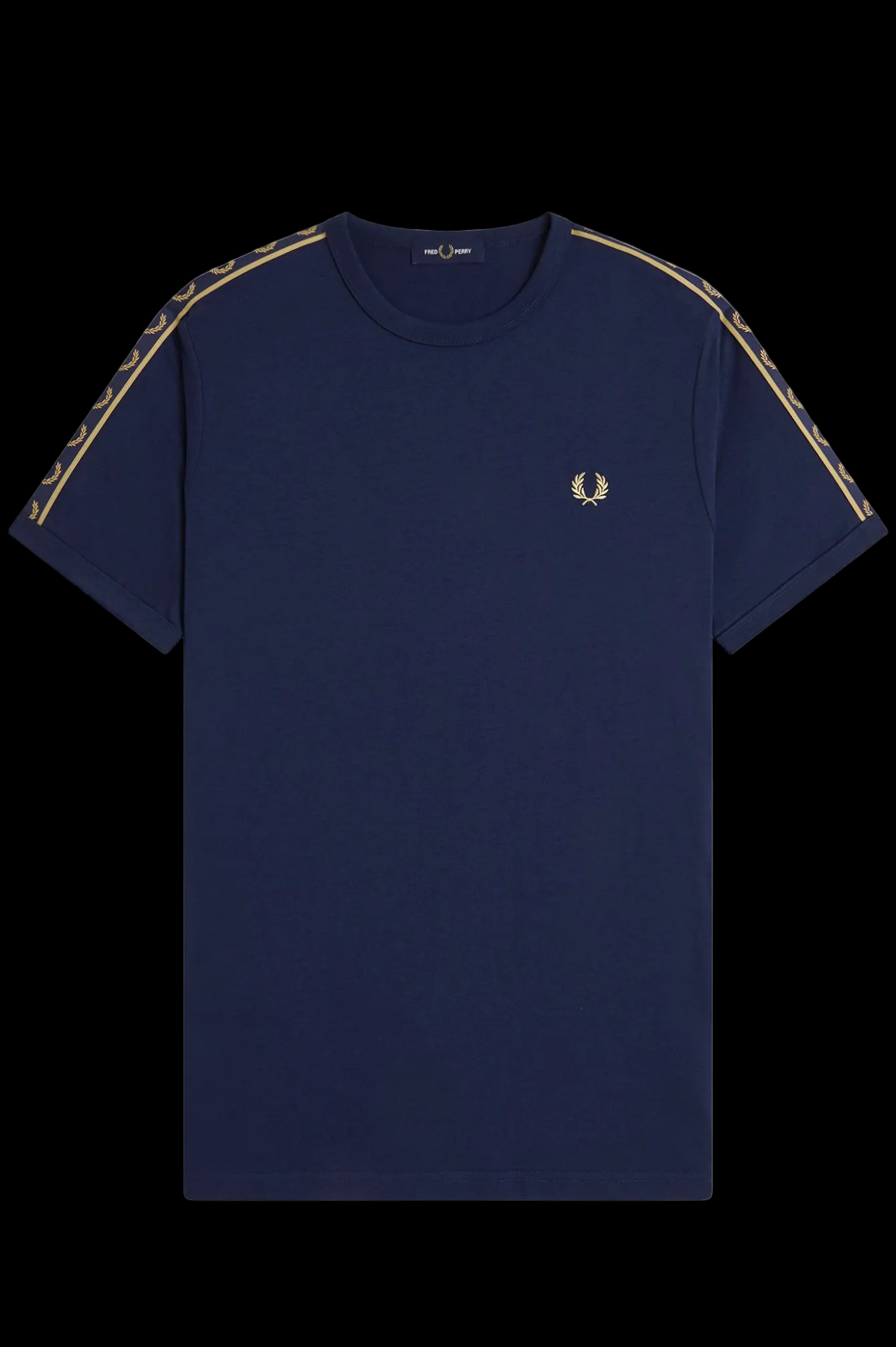 Fred Perry T-Shirt Motiv 3 - Blau / Gold