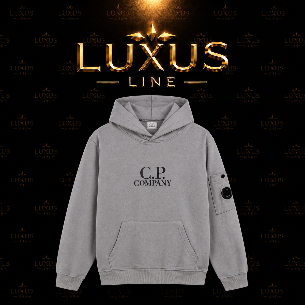 C.P. Company Kapuzen Pullover - Dunkel Grau