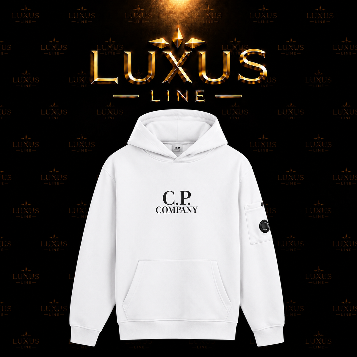 C.P. Company Kapuzen Pullover - Weiß