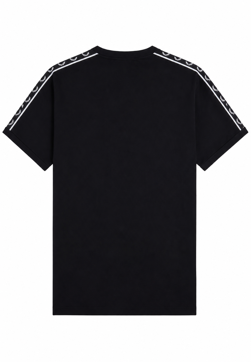 Fred Perry T-Shirt Motiv 3 - Schwarz / Weiß