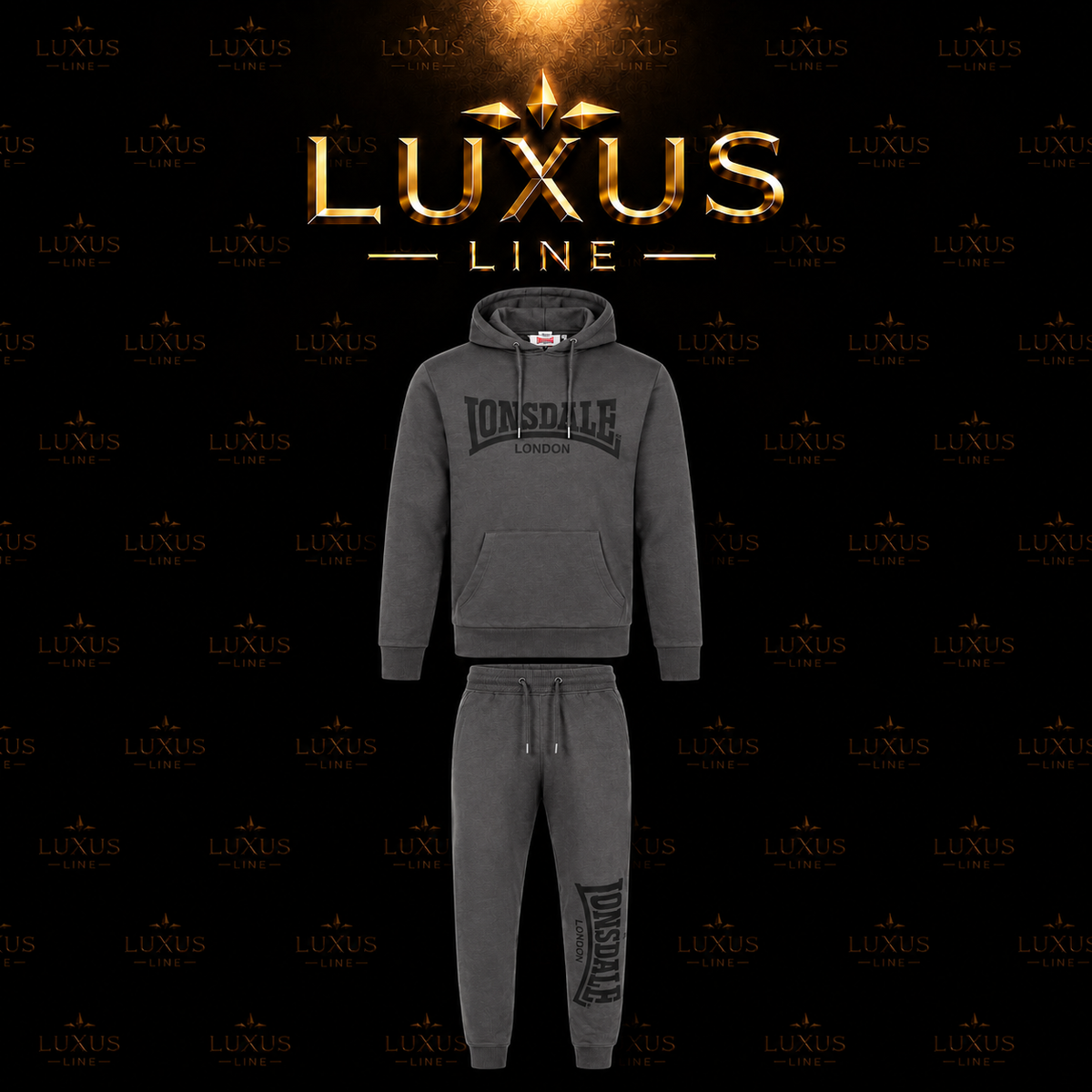 Lonsdale London Trainingsanzug - Grau