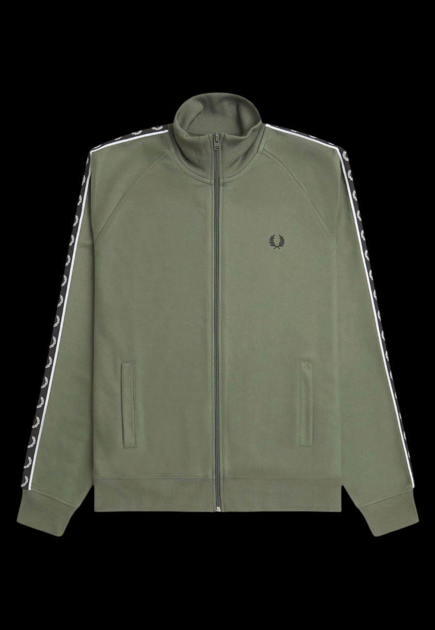 Fred Perry Poloshirt Jacke - Grün