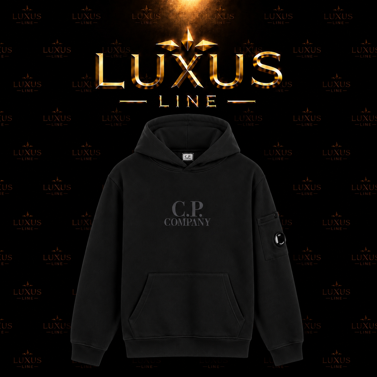 C.P. Company Kapuzen Pullover - Schwarz