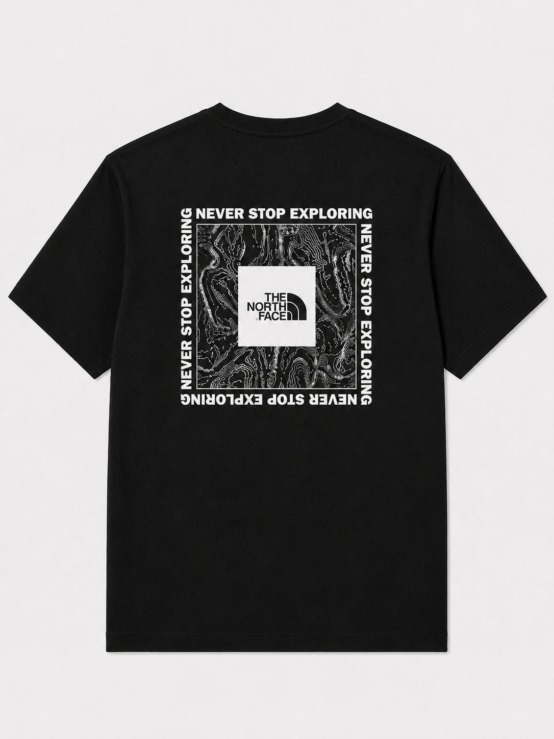 The North Face T-Shirt Motiv 3 - Schwarz