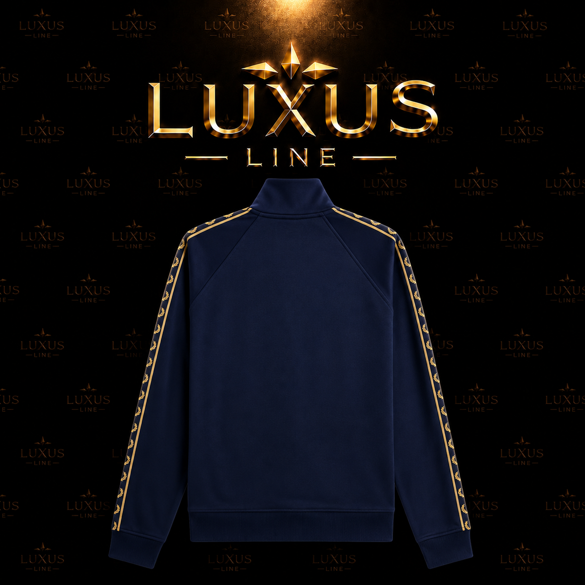 Fred Perry Traningsjacke - Blau - Gold