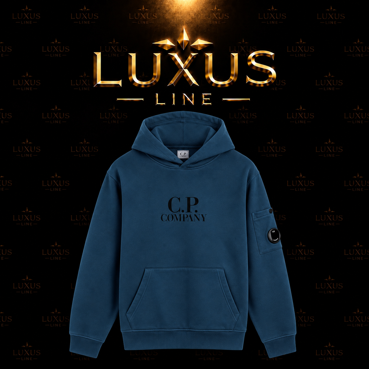C.P. Company Kapuzen Pullover - Aqua Blau