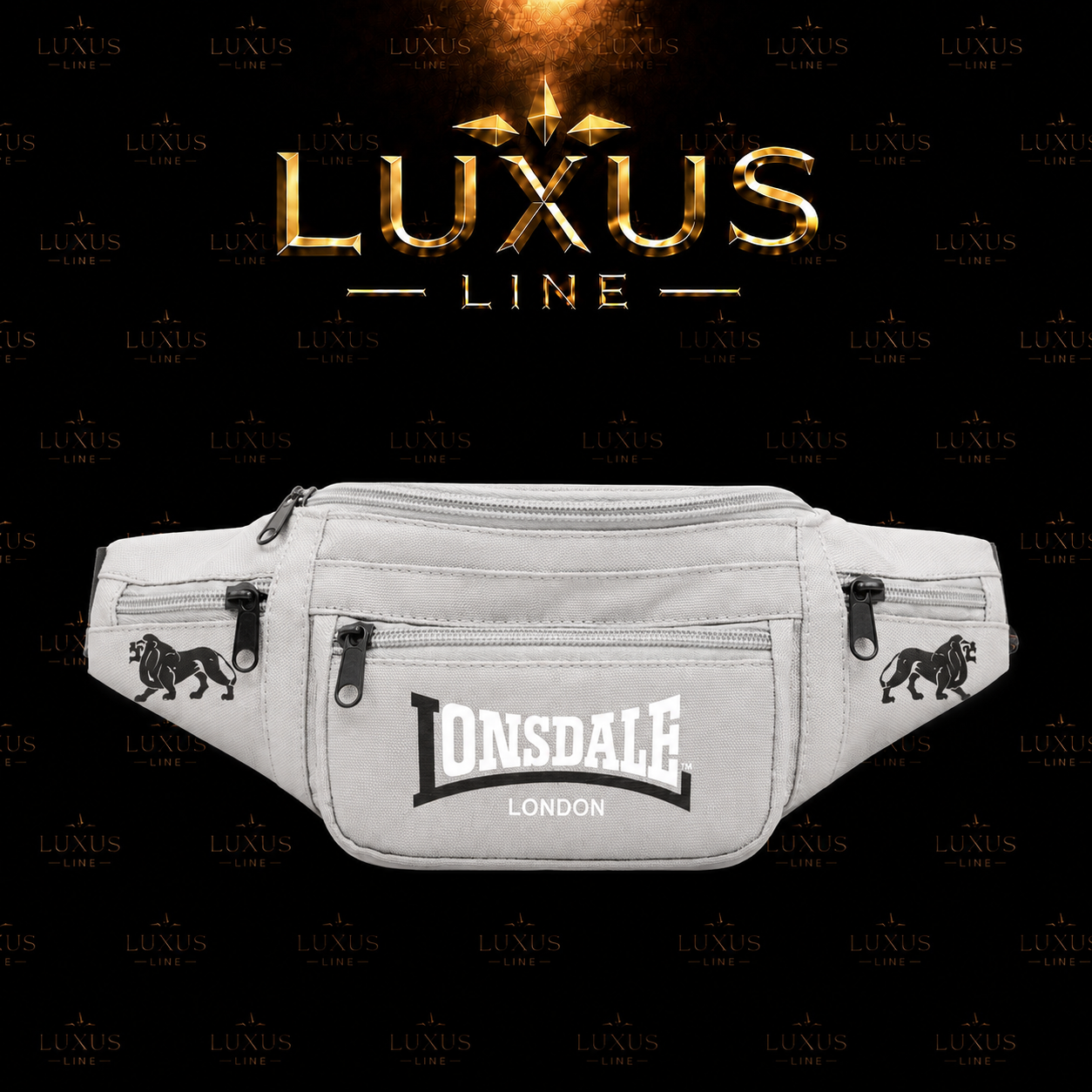 Lonsdale London Bauchtasche - Grau