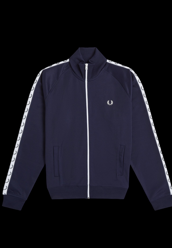 Fred Perry Poloshirt Jacke - Blau