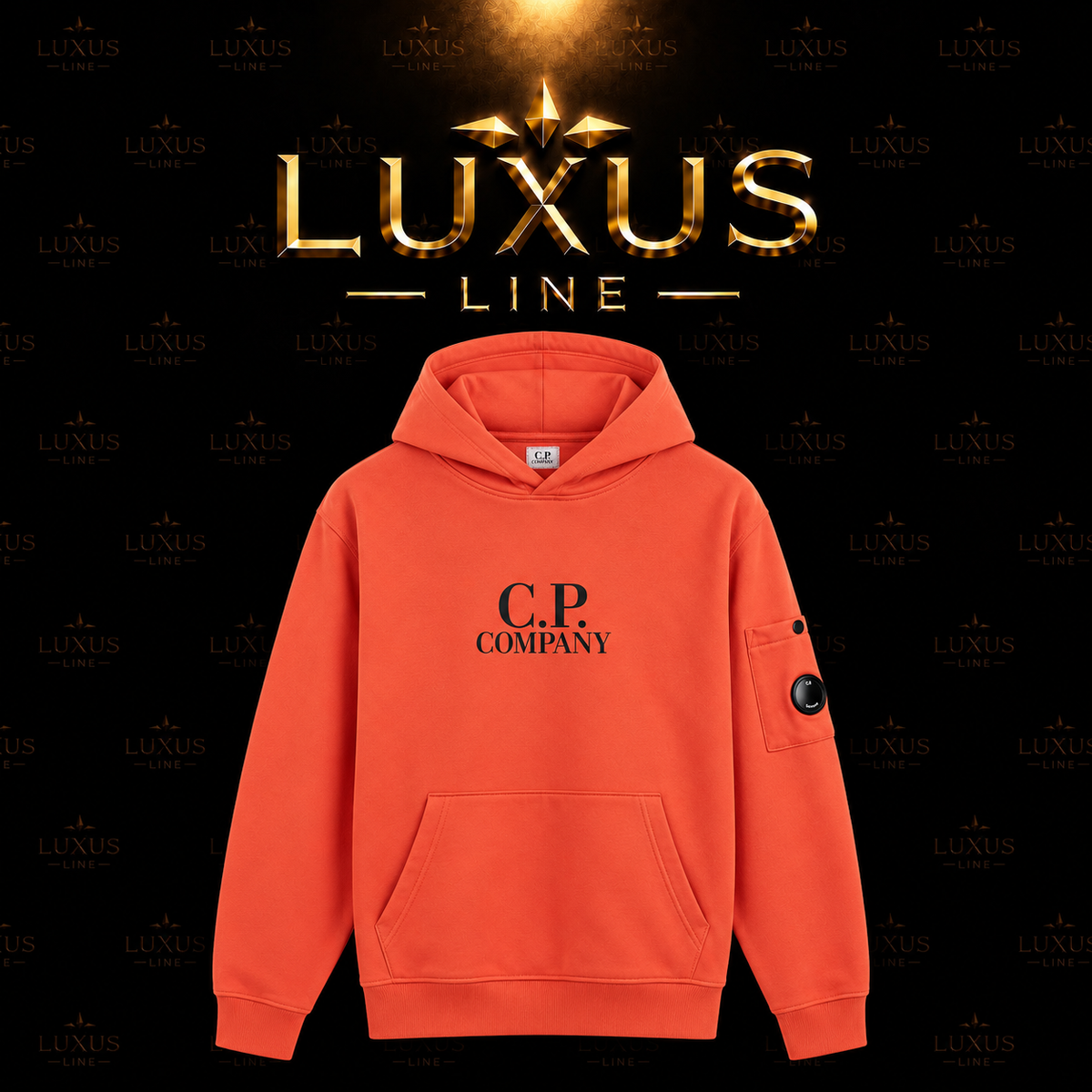 C.P. Company Kapuzen Pullover - Orange