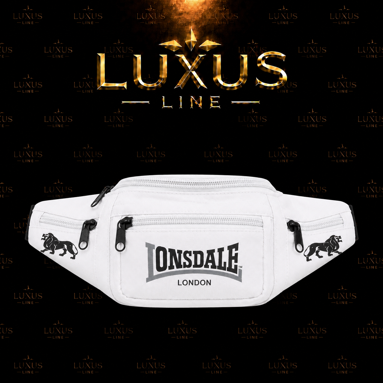 Lonsdale London Bauchtasche - Weiß