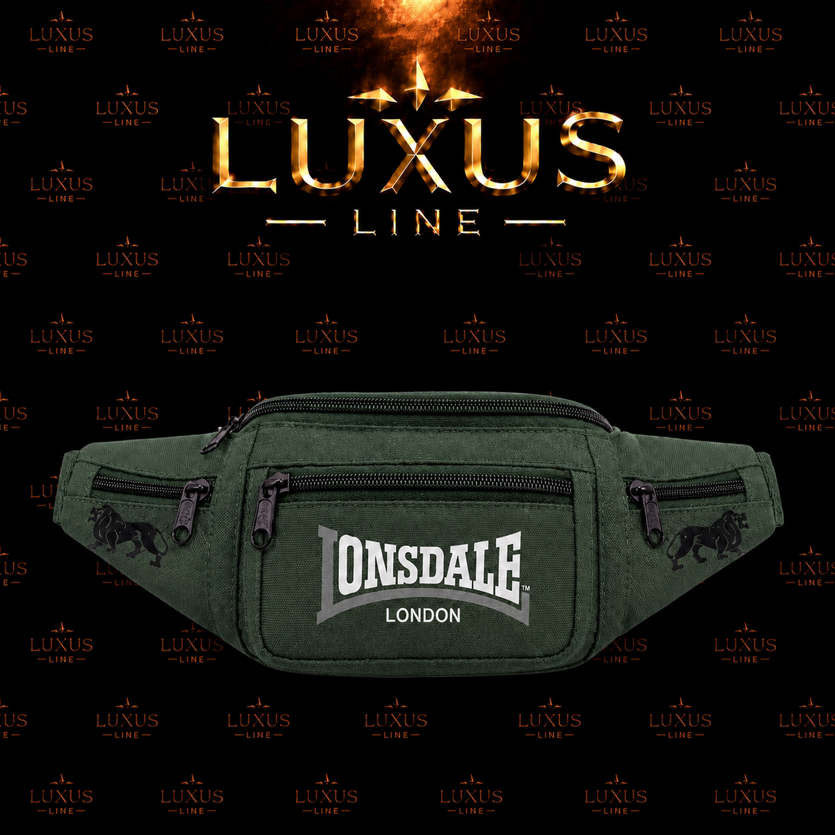 Lonsdale London Bauchtasche - Grün