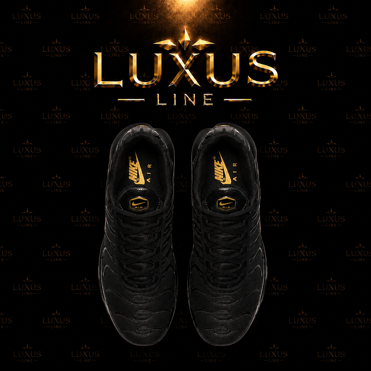 Nike Air Max Black Metalic Gold