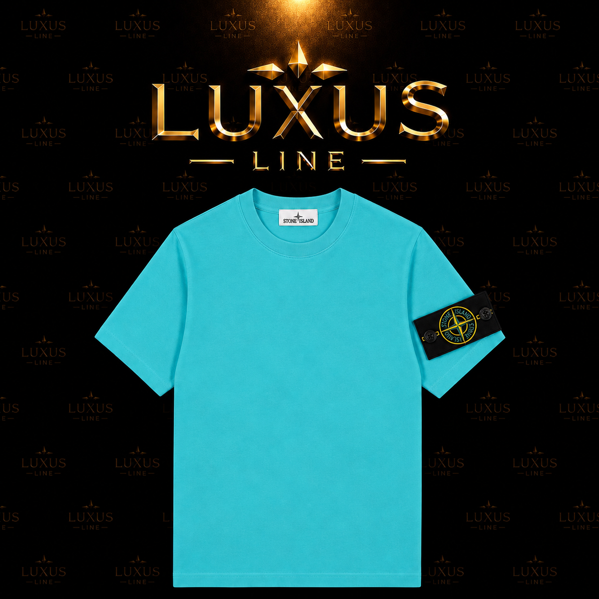 Stone Island T-Shirt - Aqua Blue