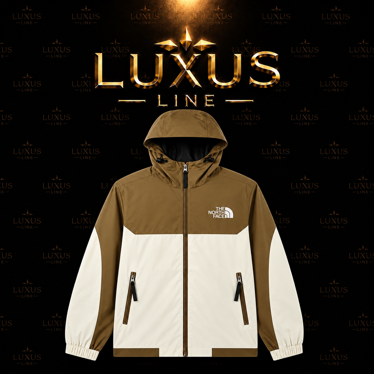 The North Face Windbreaker Jacke - Khaki