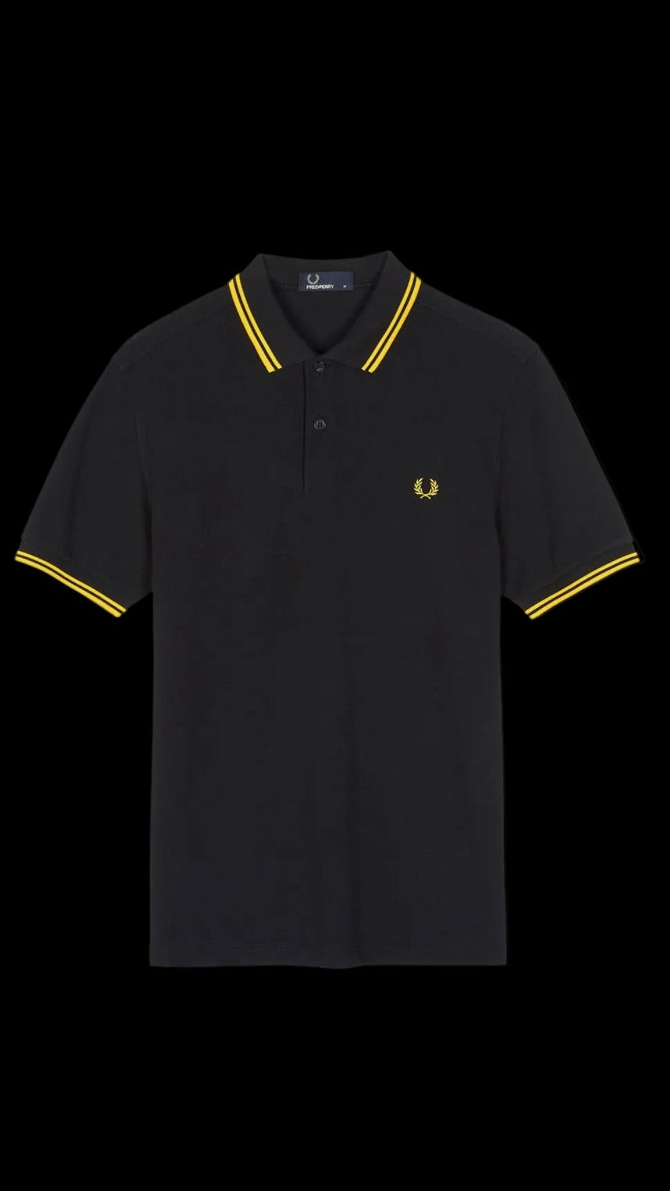 Fred Perry Poloshirt Gelb