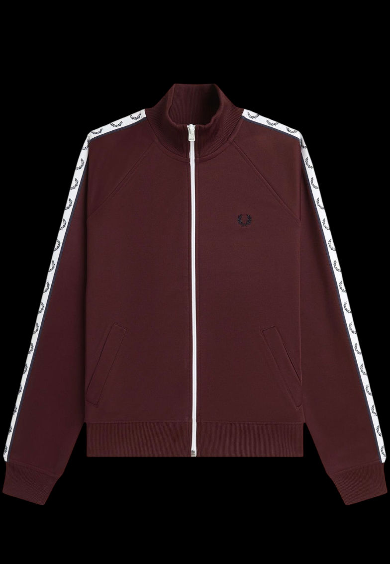 Fred Perry Poloshirt Jacke - Rot