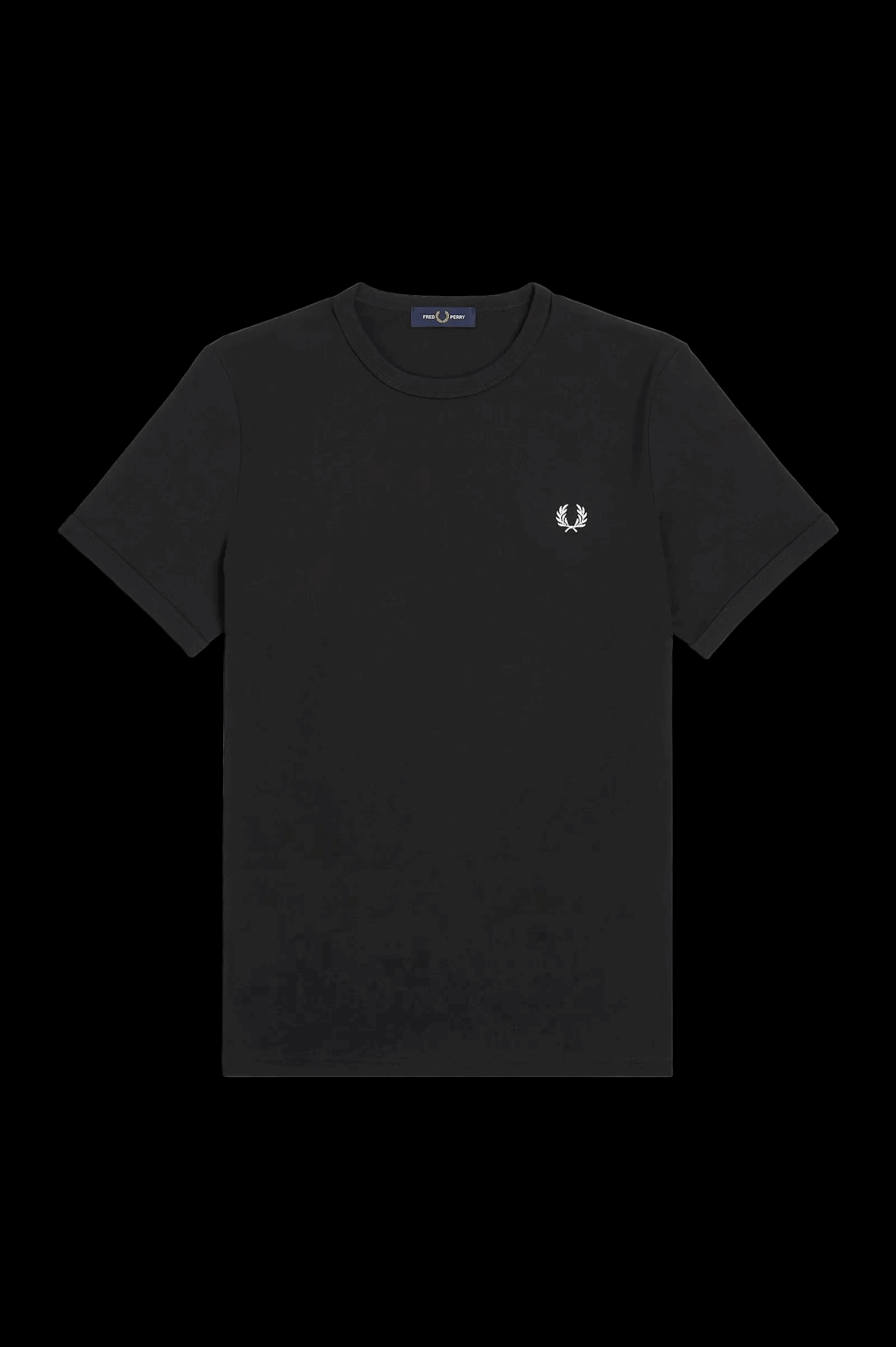 Fred Perry T-Shirt - Schwarz Luxus Line