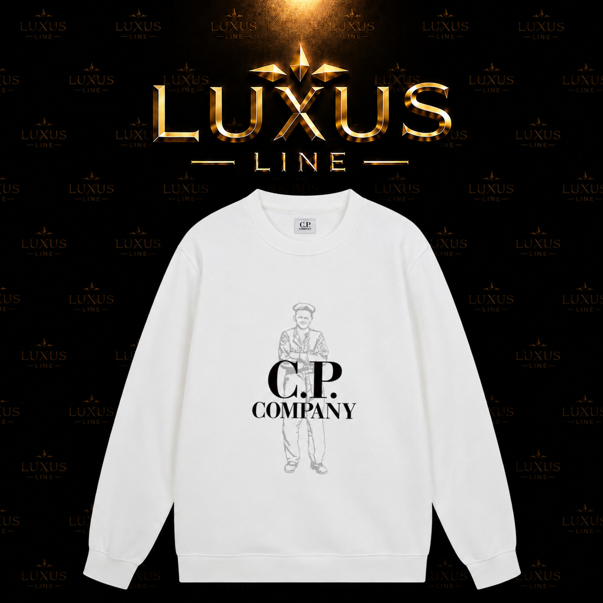 C.P. Company Pullover - Weiß