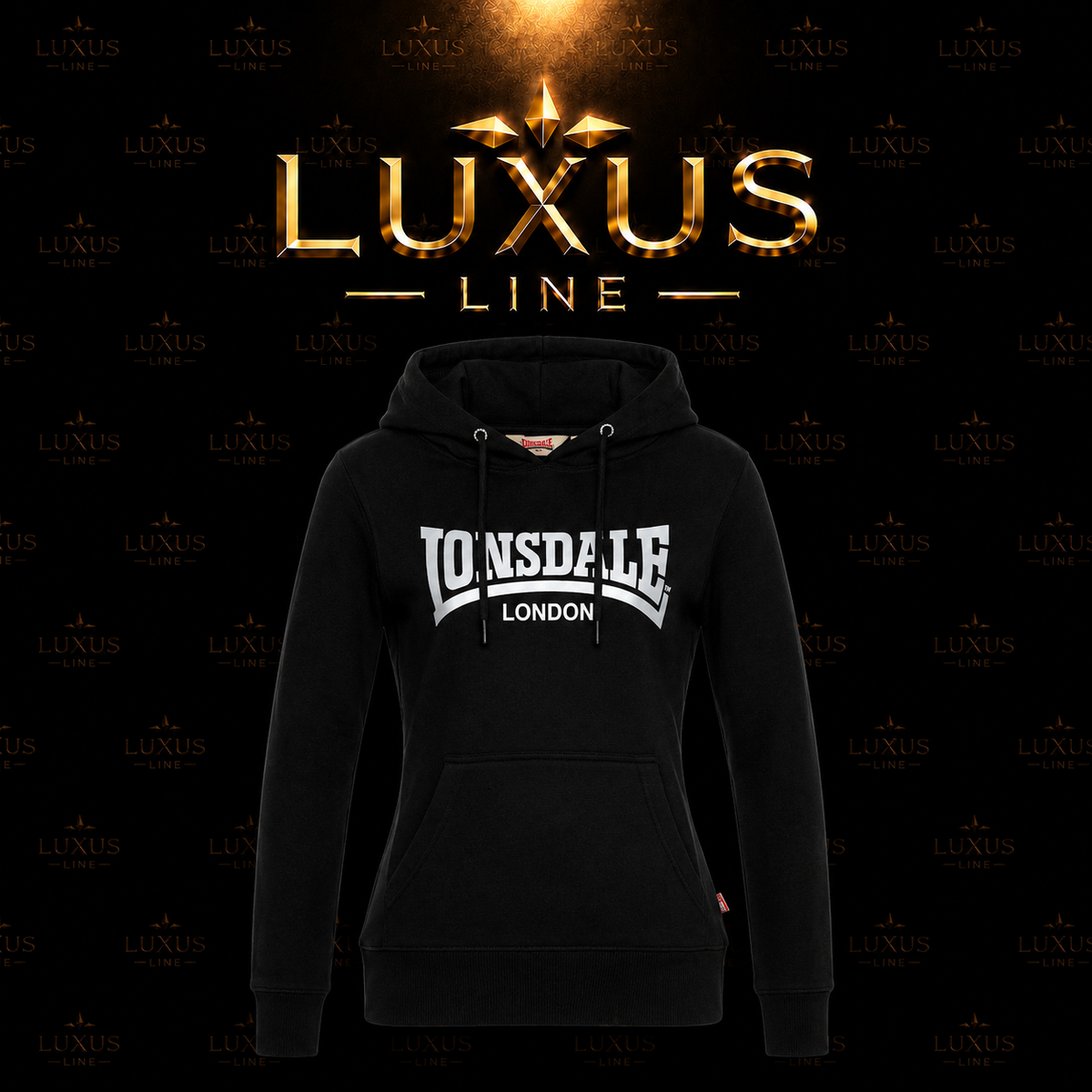 Lonsdale London Pullover Schwarz Damen