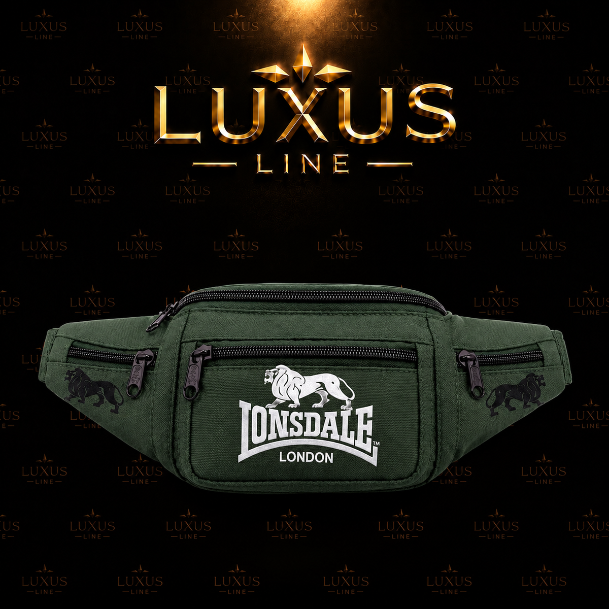 Lonsdale London Bauchtasche - Grün