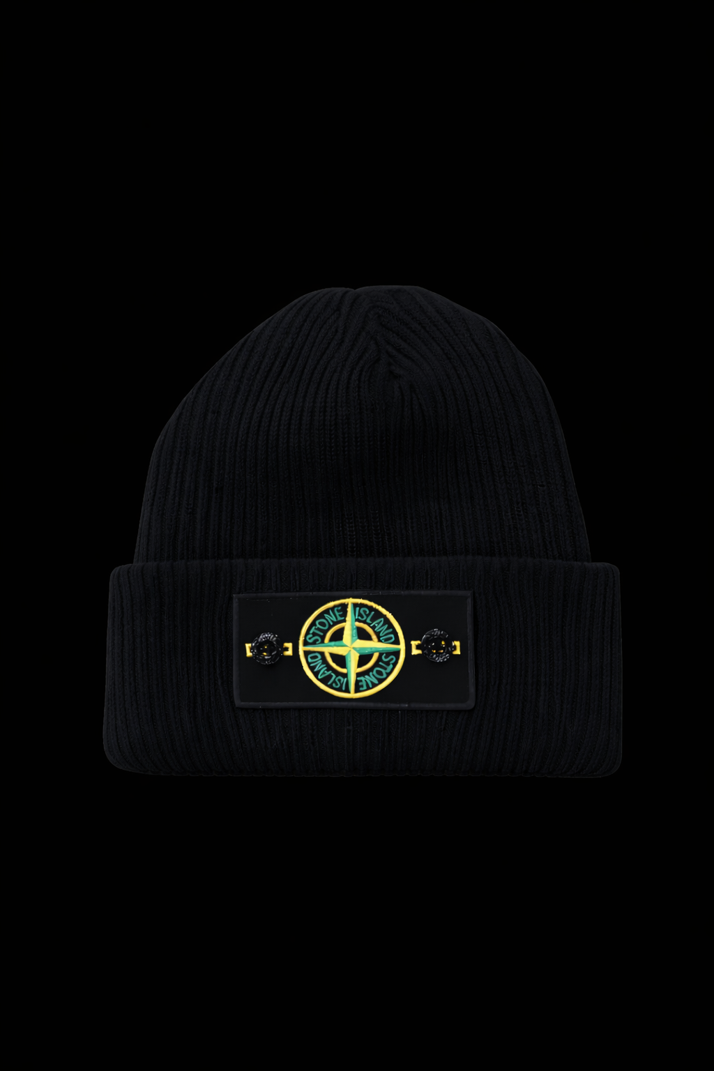 Stone Island Wintermütze - Schwarz