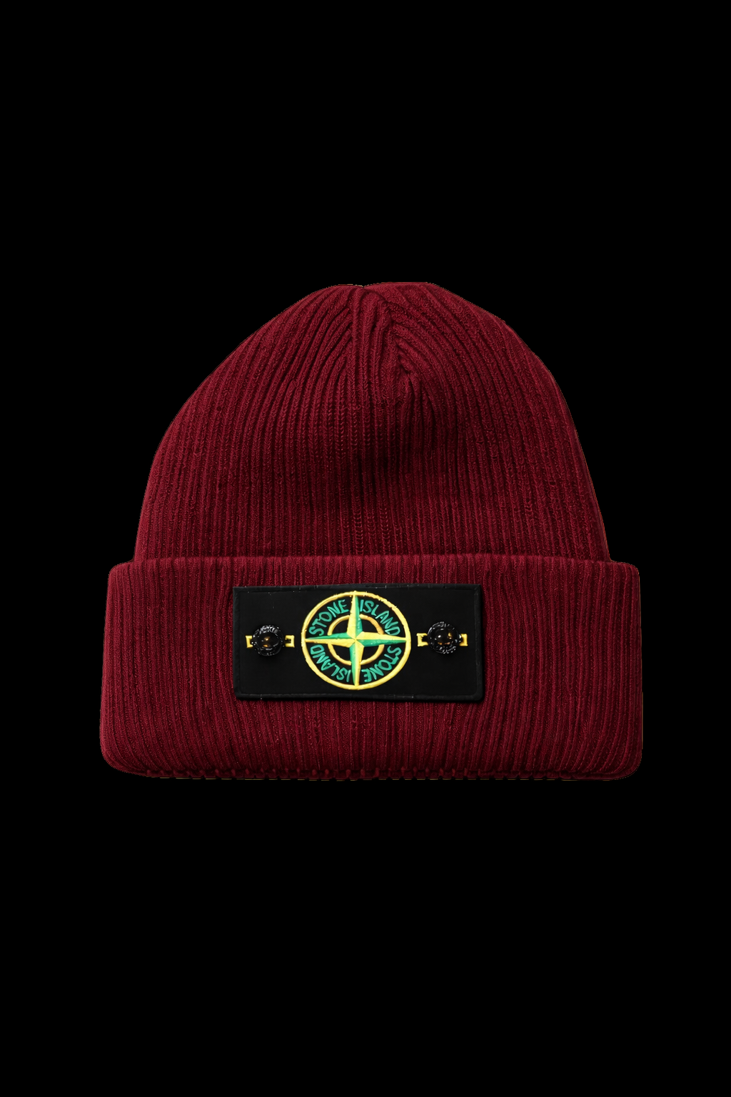 Stone Island Wintermütze - Dunkel Rot