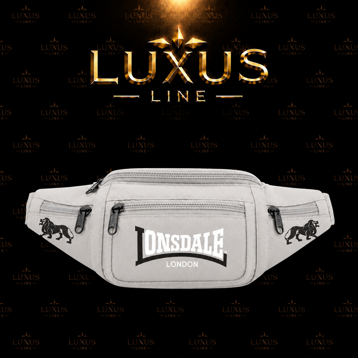 Lonsdale London Bauchtasche - Grau