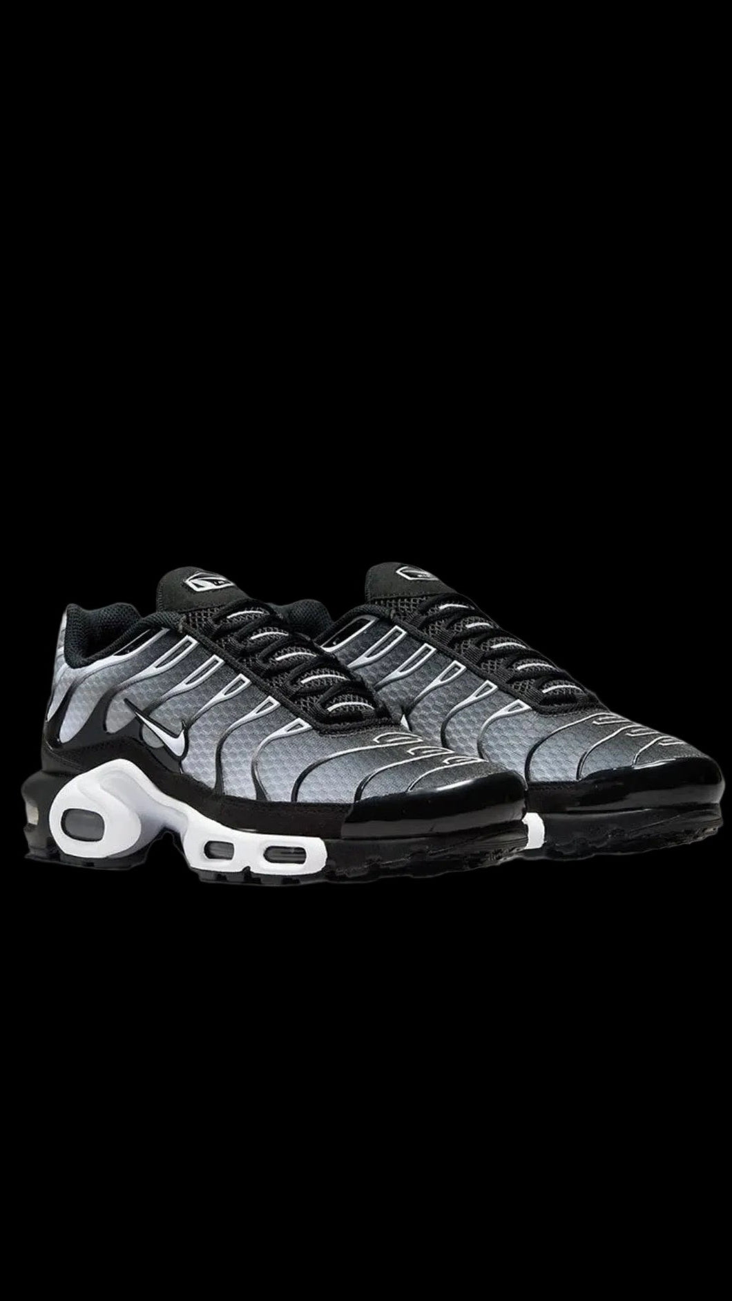 Nike Air Max White Black Metallic Silver
