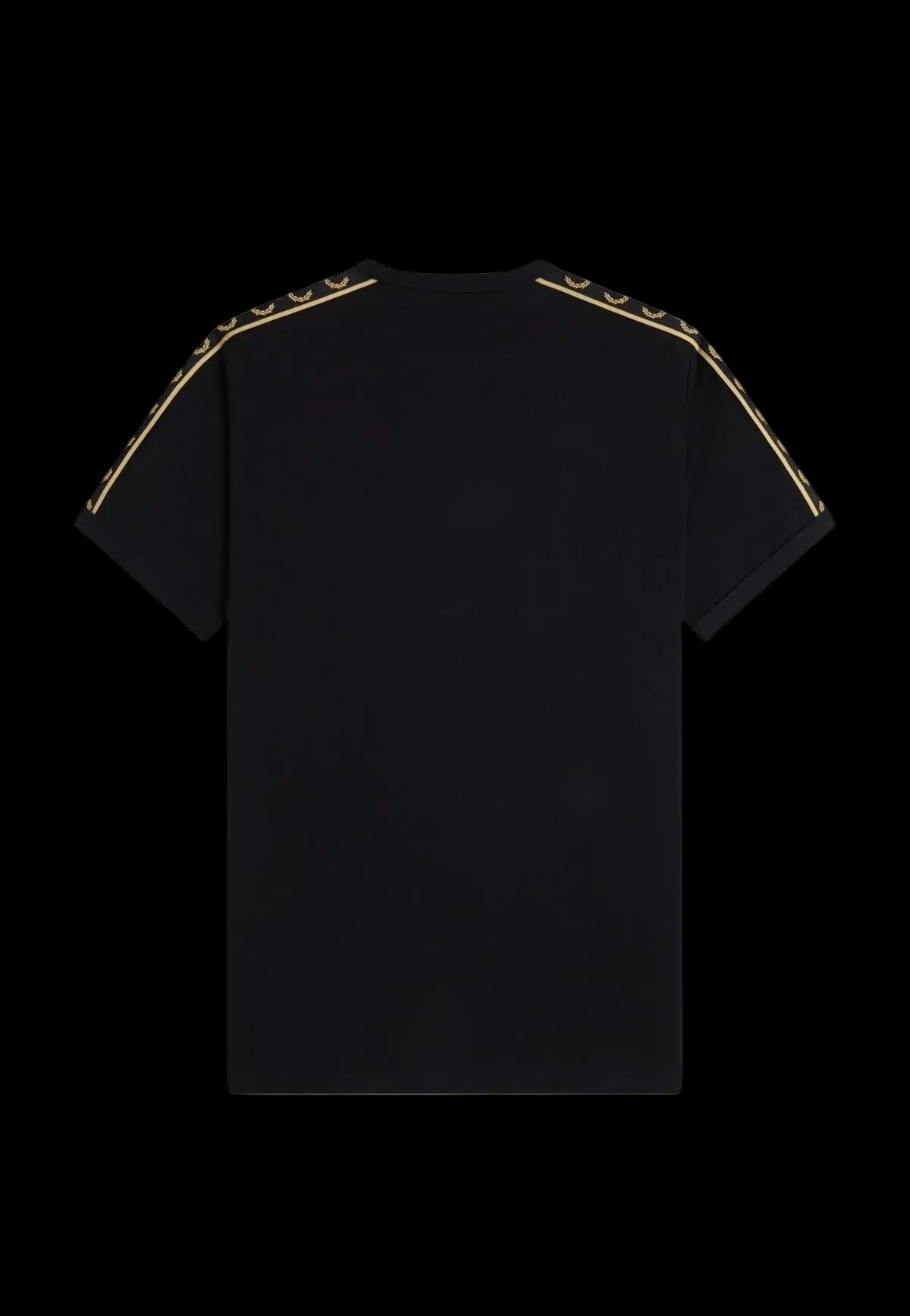Fred Perry T-Shirt Motiv 3 - Schwarz / Gold