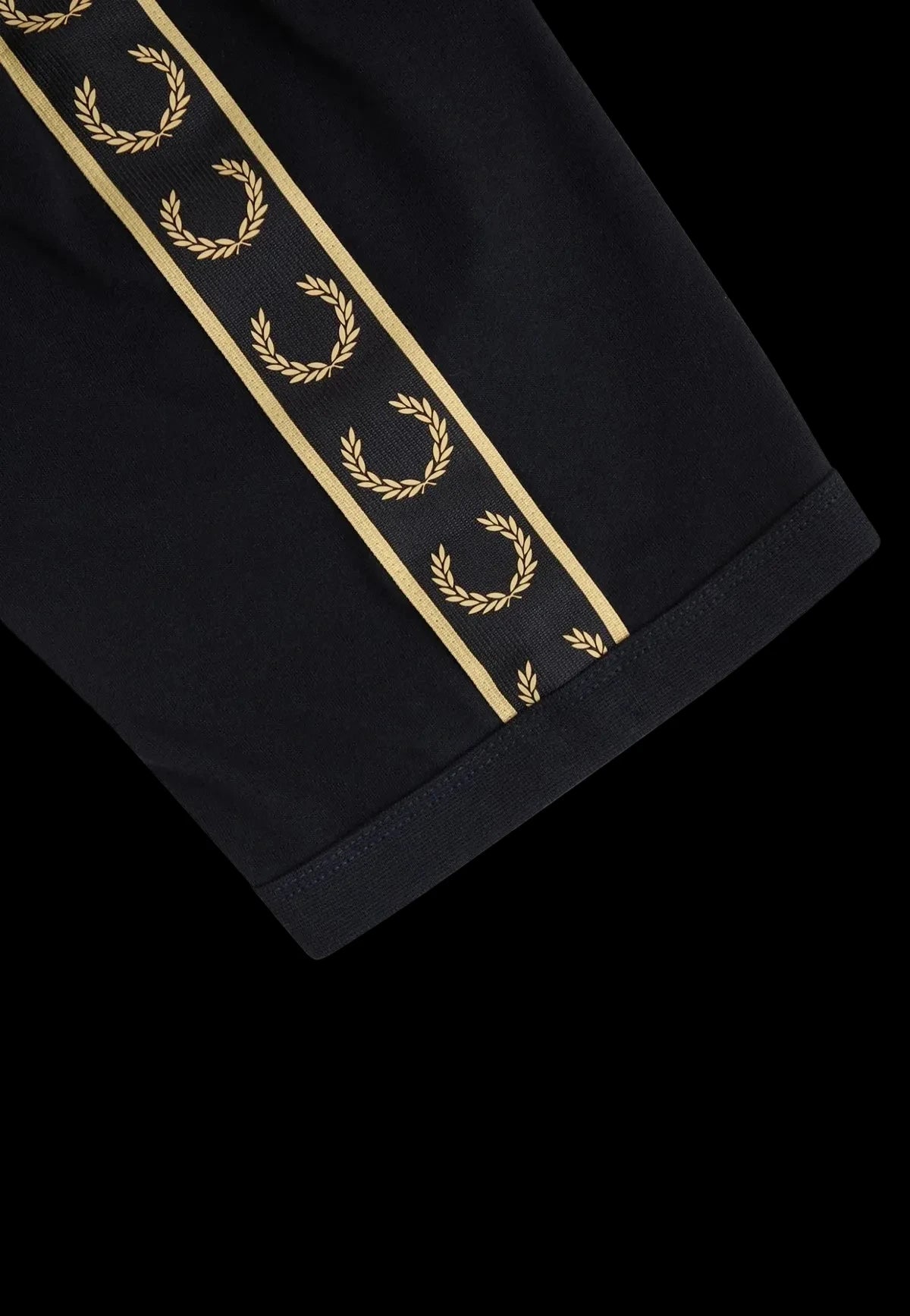 Fred Perry T-Shirt Motiv 3 - Schwarz / Gold
