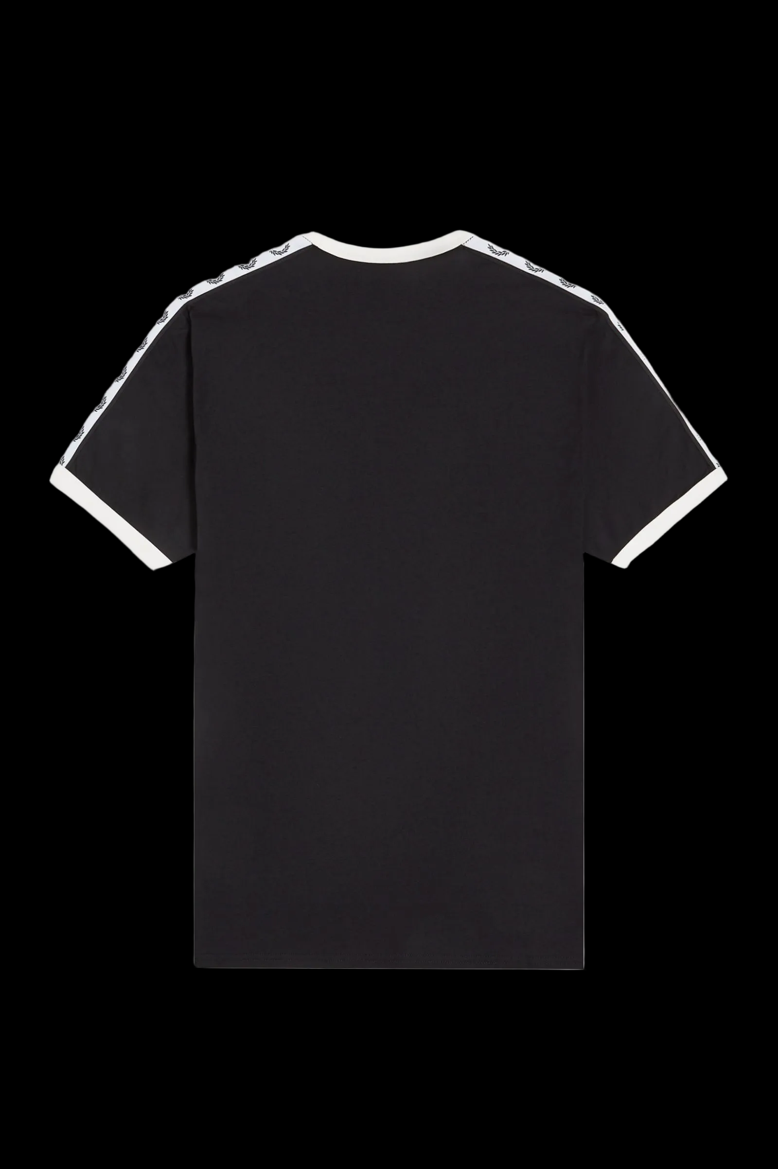 Fred Perry T-Shirt Motiv 3 - Schwarz / Weiß