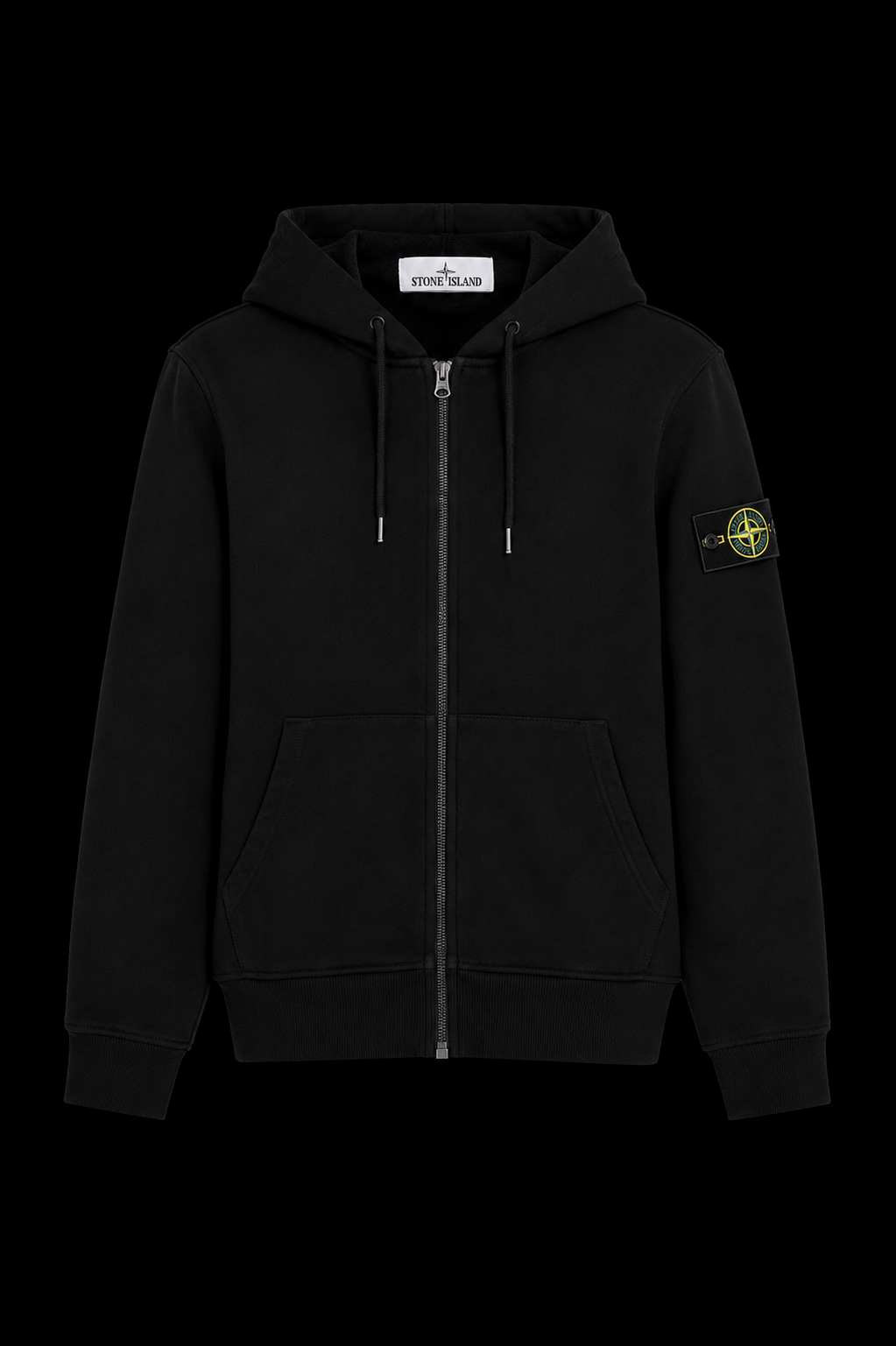 Stone Island Strickjacke - Schwarz
