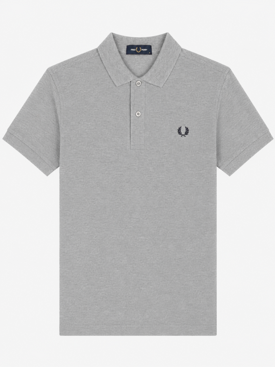 Fred Perry Poloshirt Grau - ohne Streifen