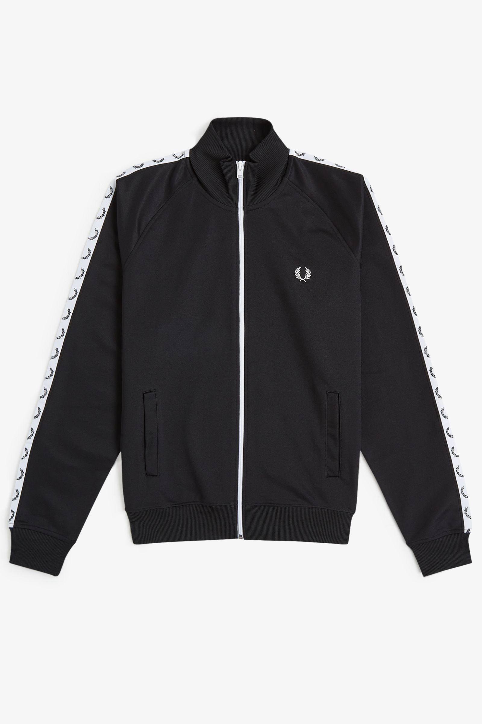 Fred Perry Traningsjacke - Schwarz