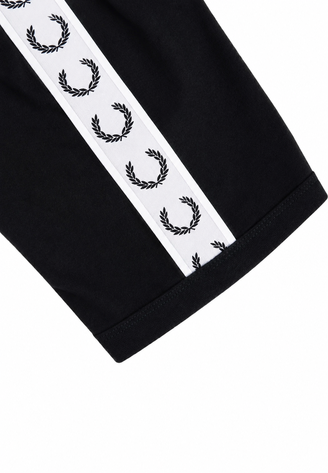 Fred Perry T-Shirt Motiv 3 - Schwarz / Weiß
