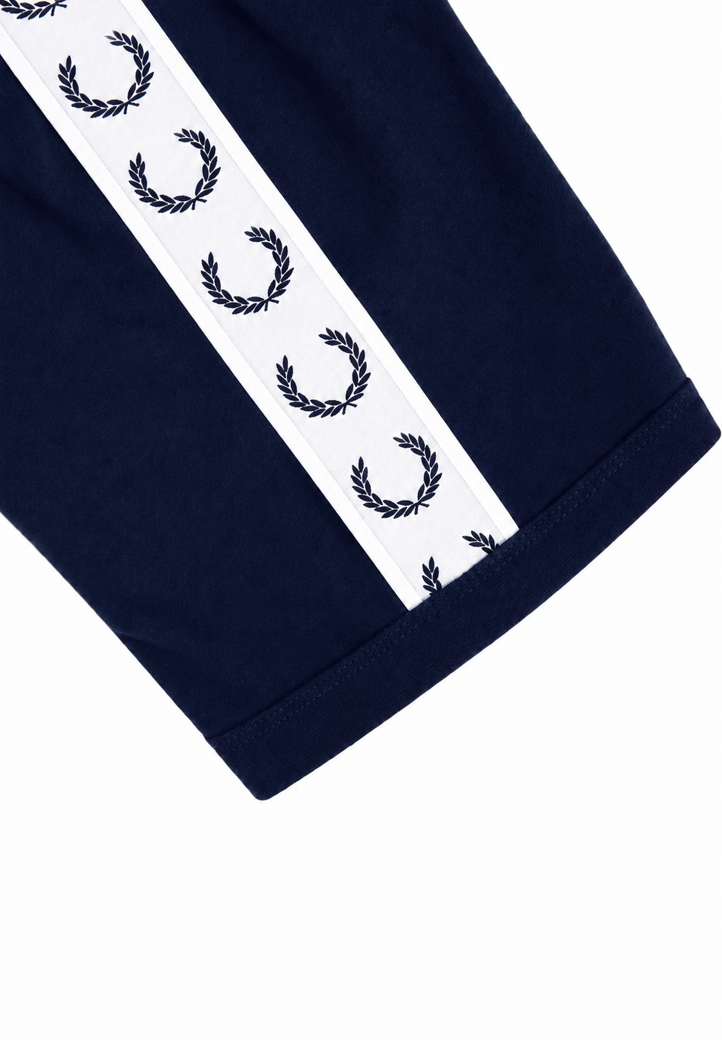 Fred Perry T-Shirt Motiv 3 - Blau / Weiß