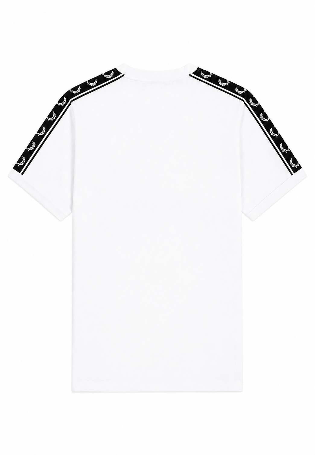 Fred Perry T-Shirt Motiv 3 - Weiß / Schwarz