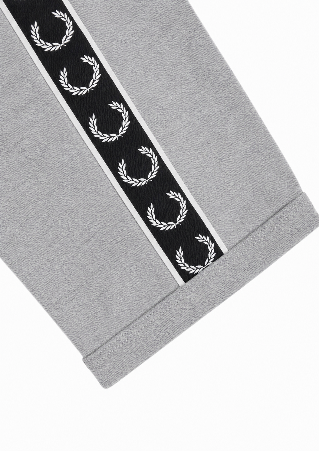 Fred Perry T-Shirt Motiv 3 - Grau / Schwarz
