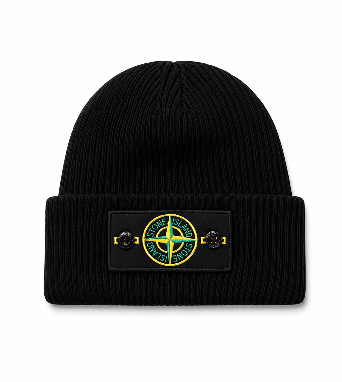 Stone Island Wintermütze - Schwarz