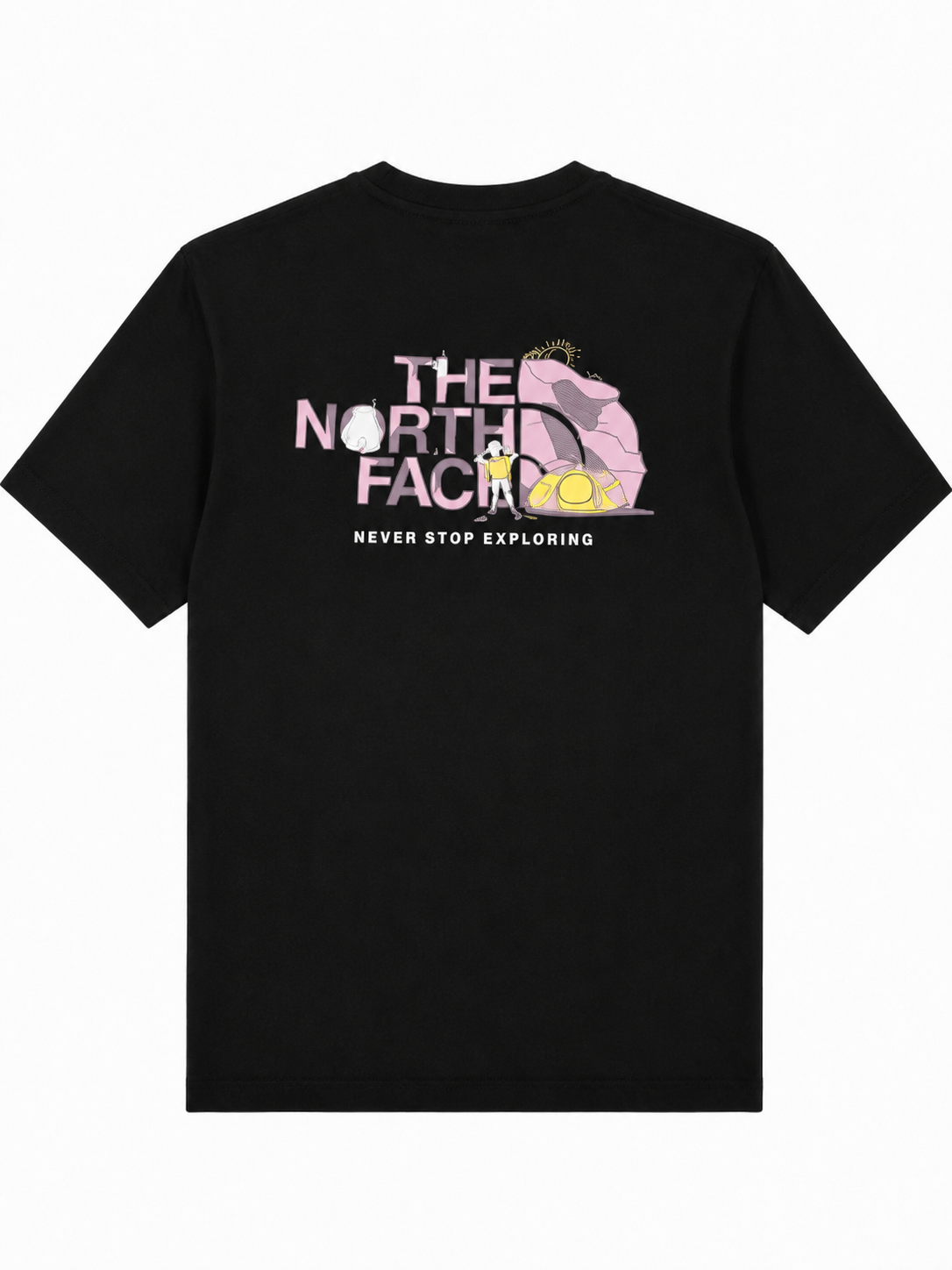 The North Face T-Shirt Motiv 1 - Schwarz
