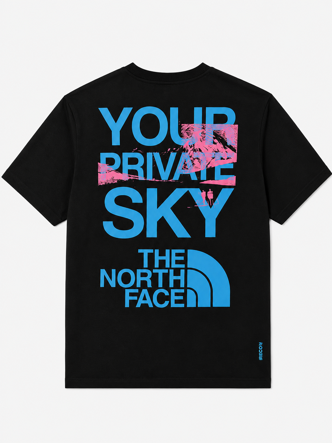 The North Face T-Shirt Motiv 2 - Schwarz