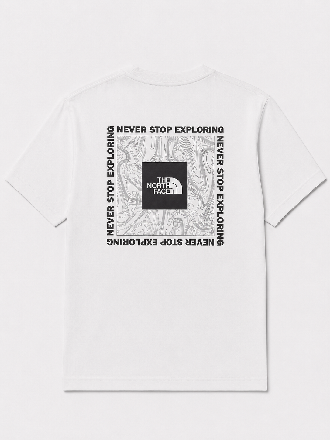 The North Face T-Shirt Motiv 3 - Weiß