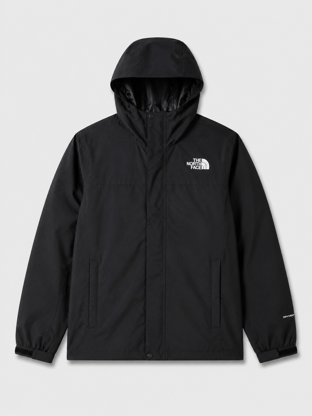 The North Face Windbreaker Jacke Motiv 2 - Schwarz