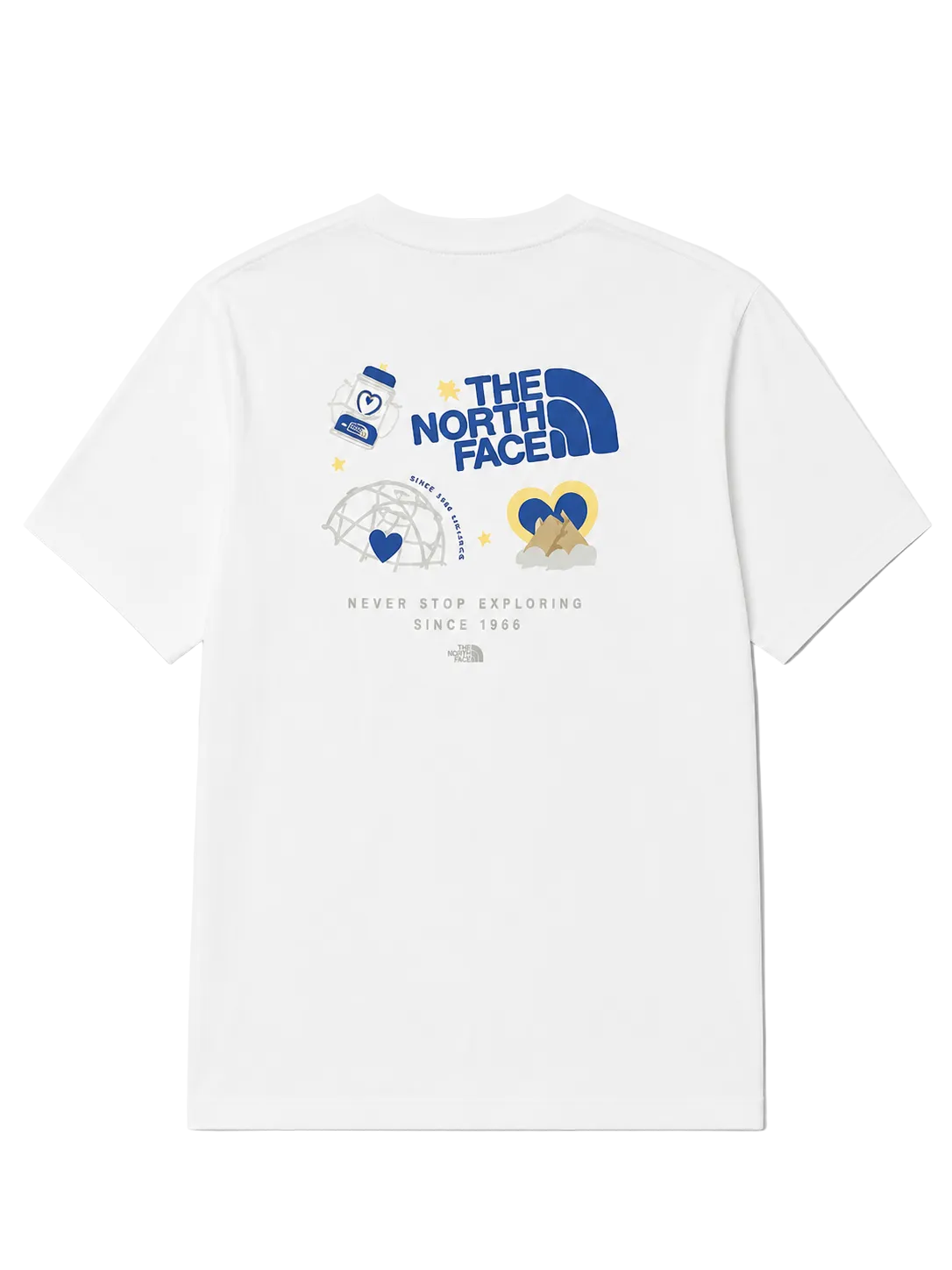 The North Face T-Shirt Motiv 6 - Weiß