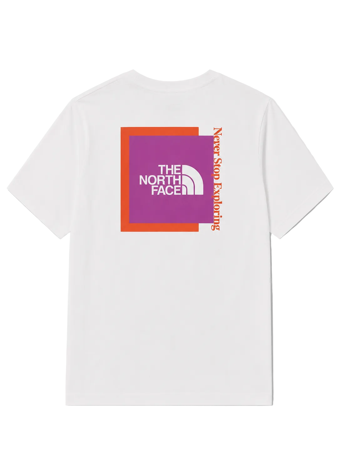 The North Face T-Shirt Motiv 8 - Weiß