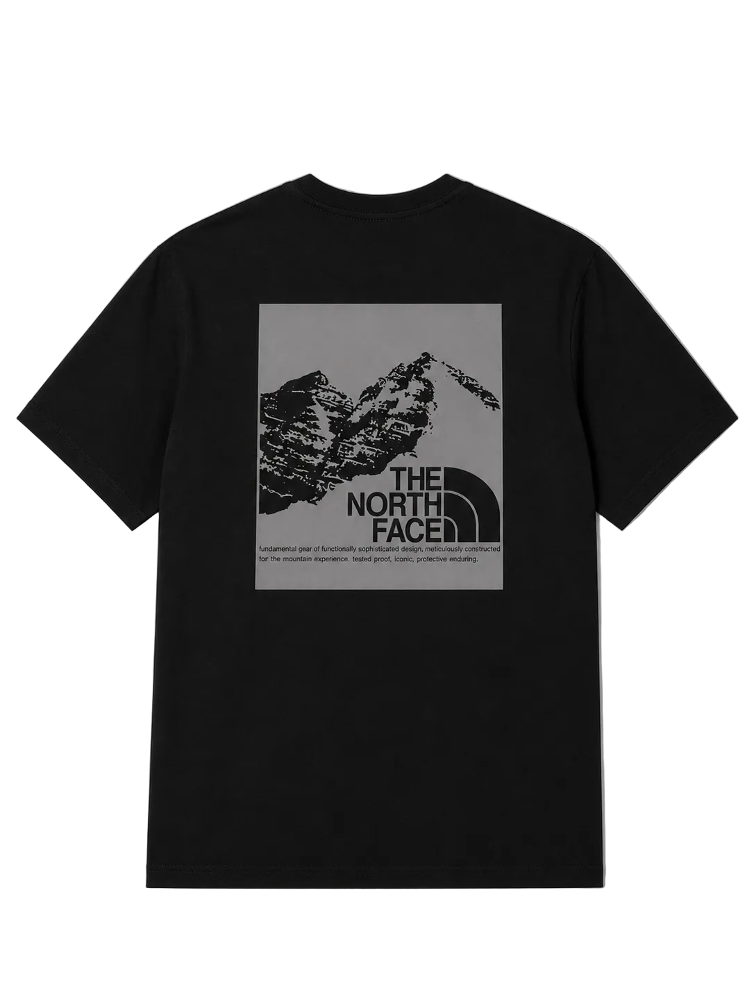 The North Face T-Shirt Motiv 10 - Schwarz