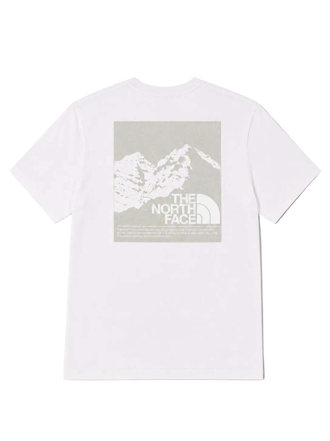The North Face T-Shirt Motiv 10 - Weiß