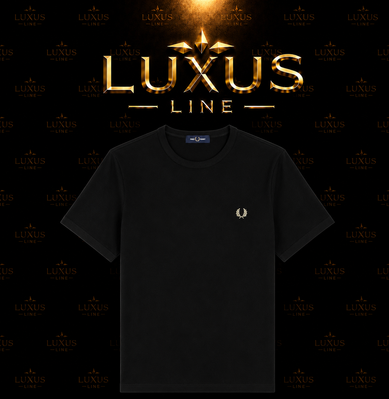 Fred Perry T-Shirt - Schwarz
