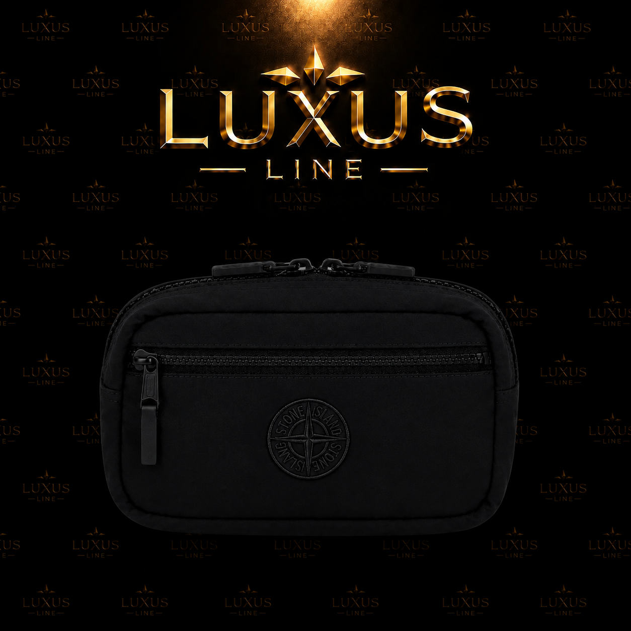 Stone Island Bauchtasche - Schwarz